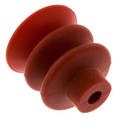 40mm Soufflet Silicone Rouge Ventouse Course 20mm