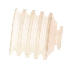 Soufflet de 40mm en silicone transparent pour ventouse de 20mm de course