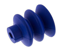 40mm Soufflet PUR Bleu Ventouse Course 20mm