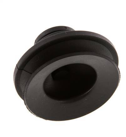 42mm Bellows CR Black Vacuum Suction Cup Stroke 9mm
