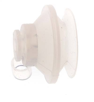 42mm Soufflet Silicone Clair Ventouse Course 9mm