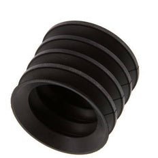 50mm Bellows CR Black Vacuum Suction Cup Stroke 30mm