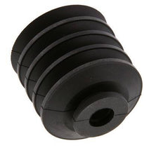 50mm Bellows CR Black Vacuum Suction Cup Stroke 30mm