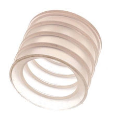 50mm Soufflet Silicone Clair Ventouse Course 30mm