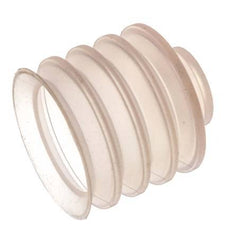 50mm Soufflet Silicone Clair Ventouse Course 30mm
