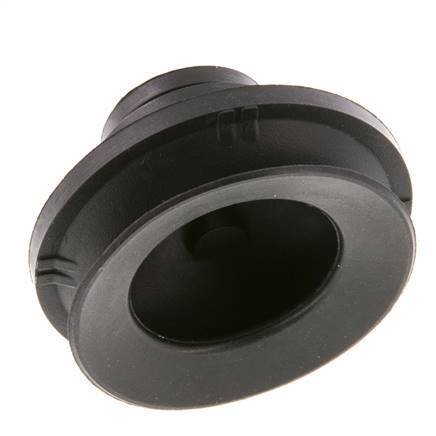 52mm Bellows CR Black Vacuum Suction Cup Stroke 12mm