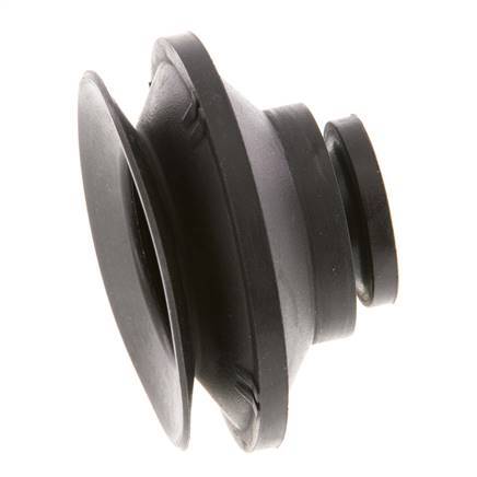 Soufflet 52mm CR Noir Ventouse Course 12mm