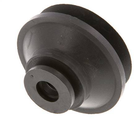 Soufflet 52mm CR Noir Ventouse Course 12mm
