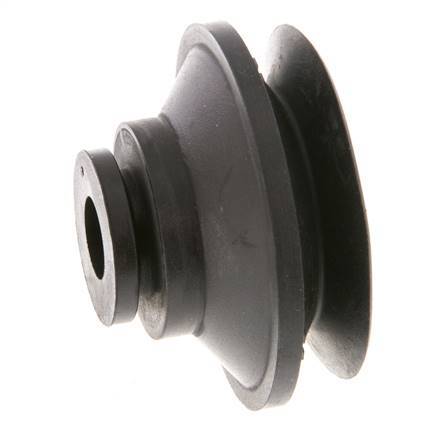 Soufflet 52mm CR Noir Ventouse Course 12mm