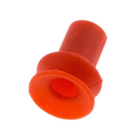 Soufflet 9mm Silicone Rouge Ventouse Course 3.5mm