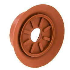 Ventouse plate 100mm SBR brun rougeâtre G 1/4 pouce Course femelle 6mm Lèvres minces