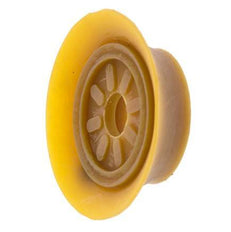 40mm Flat NRE Brown Vacuum Suction Cup G 1/8 inch Female Stroke 3mm Thin Lips