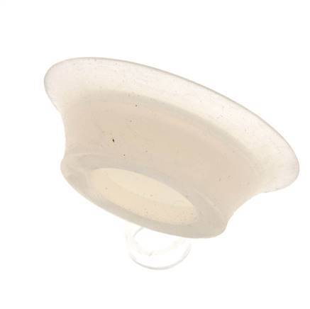 Ventouse plate 40mm en silicone transparent G 1/8 inch Female Stroke 3mm Thin Lips