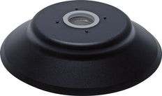 60mm Flat NBR Black Vacuum Suction Cup G 1/4 inch Female Stroke 5mm Robust Lips