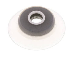 60mm Silicone Clair ventouse plate G 1/4 pouce Course femelle 5mm Lèvres robustes