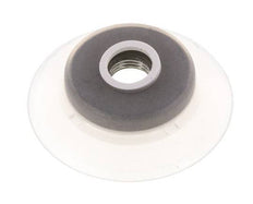 60mm Silicone Clair ventouse plate G 1/4 pouce Course femelle 5mm Lèvres robustes