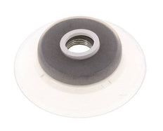 60mm Silicone Clair ventouse plate G 1/4 pouce Course femelle 5mm Lèvres robustes