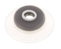 60mm Silicone Clair ventouse plate G 1/4 pouce Course femelle 5mm Lèvres robustes