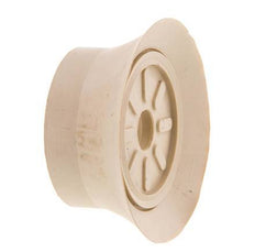 70mm NR Beige Ventouse plate G 1/4 pouce Course femelle 6mm Lèvres minces