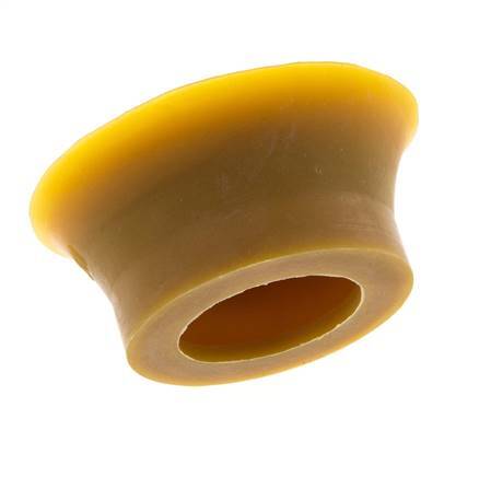 Ventouse plate 70mm NRE marron G 1/4 pouce Course femelle 6mm Lèvres fines