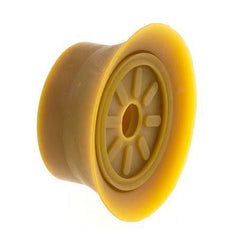 Ventouse plate 70mm NRE marron G 1/4 pouce Course femelle 6mm Lèvres fines