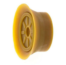 Ventouse plate 70mm NRE marron G 1/4 pouce Course femelle 6mm Lèvres fines