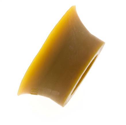 Ventouse plate 70mm NRE marron G 1/4 pouce Course femelle 6mm Lèvres fines