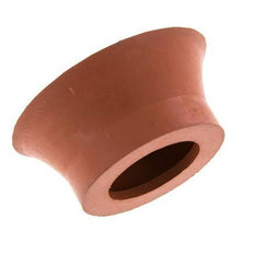 Ventouse plate 70mm SBR brun rougeâtre G 1/4 pouce Course femelle 6mm Lèvres minces