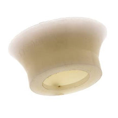 Ventouse plate en silicone transparent 70mm G 1/4 inch Female Stroke 6mm Thin Lips