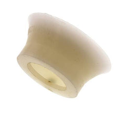 Ventouse plate en silicone transparent 70mm G 1/4 inch Female Stroke 6mm Thin Lips