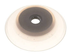 Ventouse plate en silicone transparent 80mm G 1/4 pouce Course femelle 6mm Lèvres robustes