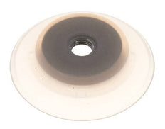 Ventouse plate en silicone transparent 80mm G 1/4 pouce Course femelle 6mm Lèvres robustes