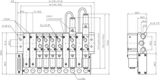14x Multipole-Connector YPC SF2000 Valves 24VDC