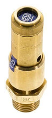 G Soupape de sécurité préréglée en laiton 1/2'' 0,2 bar (2,9 psi) DN 10