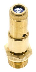 G 3/4'' Brass Pre-Set Safety Valve 0.4 bar (5.8 psi) DN 10