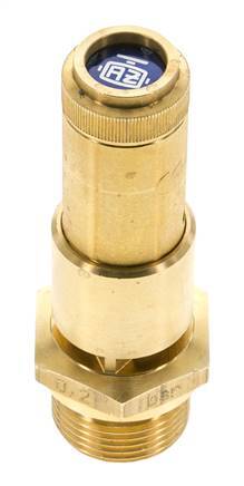 G 3/4'' Brass Pre-Set Safety Valve 0.5 bar (7.25 psi) DN 10