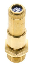 G 3/4'' Brass Pre-Set Safety Valve 0.5 bar (7.25 psi) DN 10