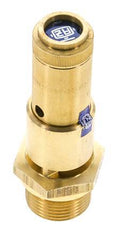 G Soupape de sécurité préréglée en laiton 3/4'' 0,7 bar (10,15 psi) DN 10