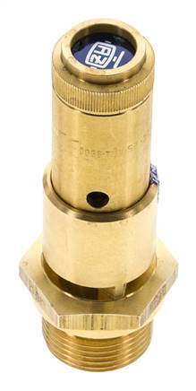 G 3/4'' Brass Pre-Set Safety Valve 1 bar (14.5 psi) DN 10