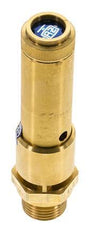 G 1/2'' Brass Pre-Set Safety Valve 10.2 bar (147.94 psi) DN 10
