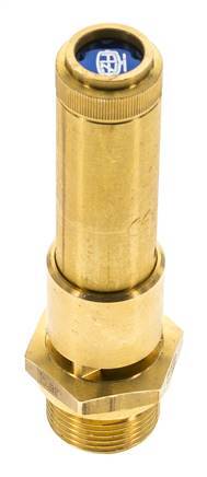 G 3/4'' Brass Pre-Set Safety Valve 12.3 bar (178.4 psi) DN 10