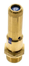 G 3/4'' Brass Pre-Set Safety Valve 13.3 bar (192.9 psi) DN 10