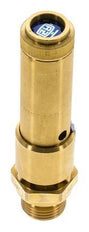 G 1/2'' Brass Pre-Set Safety Valve 16.4 bar (237.87 psi) DN 10