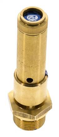 G 3/4'' Brass Pre-Set Safety Valve 17.4 bar (252.37 psi) DN 10