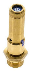 G 3/4'' Brass Pre-Set Safety Valve 17.4 bar (252.37 psi) DN 10