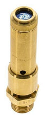 G 1/2'' Brass Pre-Set Safety Valve 19.6 bar (284.28 psi) DN 10