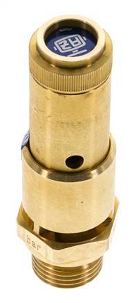 G Soupape de sécurité préréglée en laiton 1/2'' 2,5 bar (36,26 psi) DN 10