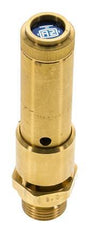 G 1/2'' Brass Pre-Set Safety Valve 33.5 bar (485.88 psi) DN 10