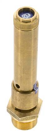 G 3/4'' Brass Pre-Set Safety Valve 41.5 bar (601.92 psi) DN 10
