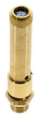 G 1/2'' Soupape de sécurité préréglée en laiton 44 bar (638.18 psi) DN 10